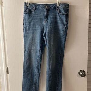 Simply Vera Vera Wang Blue Straight Leg Jeans
